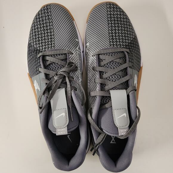 Nike Men\'s Metcon 8 Trainers, Smoke Grey White Dk Smoke Grey, 9.5 main image 5